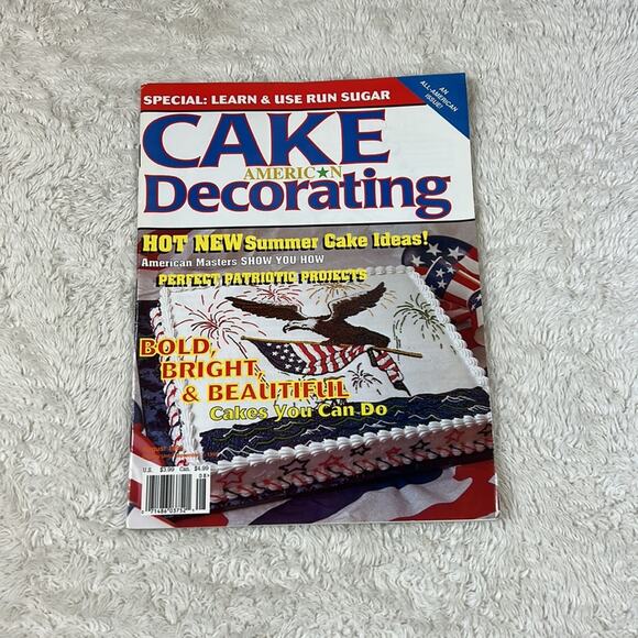 Vintage 90s American Cake Decorating magazine bundle lot - Jun, Aug, Oct 1998 - Picture 3 of 14